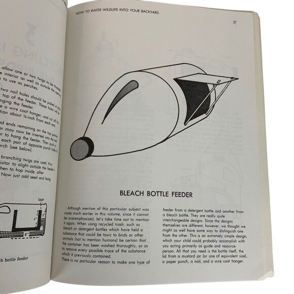 How To Invite Wildlife Into Your Backyard Paperback 1977 By David Alan Herzog - Picture 6 of 7